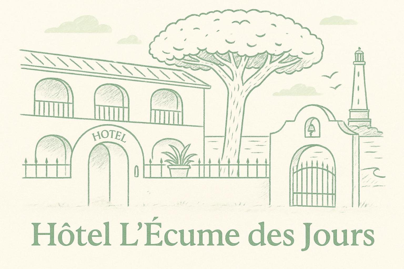 Hotel L'Ecume Des Jours Soulac-sur-Mer Exteriér fotografie